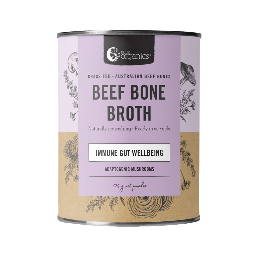 Nutra Organics - Bone Broth - Beef - Adaptogenic Mushroom (125g)