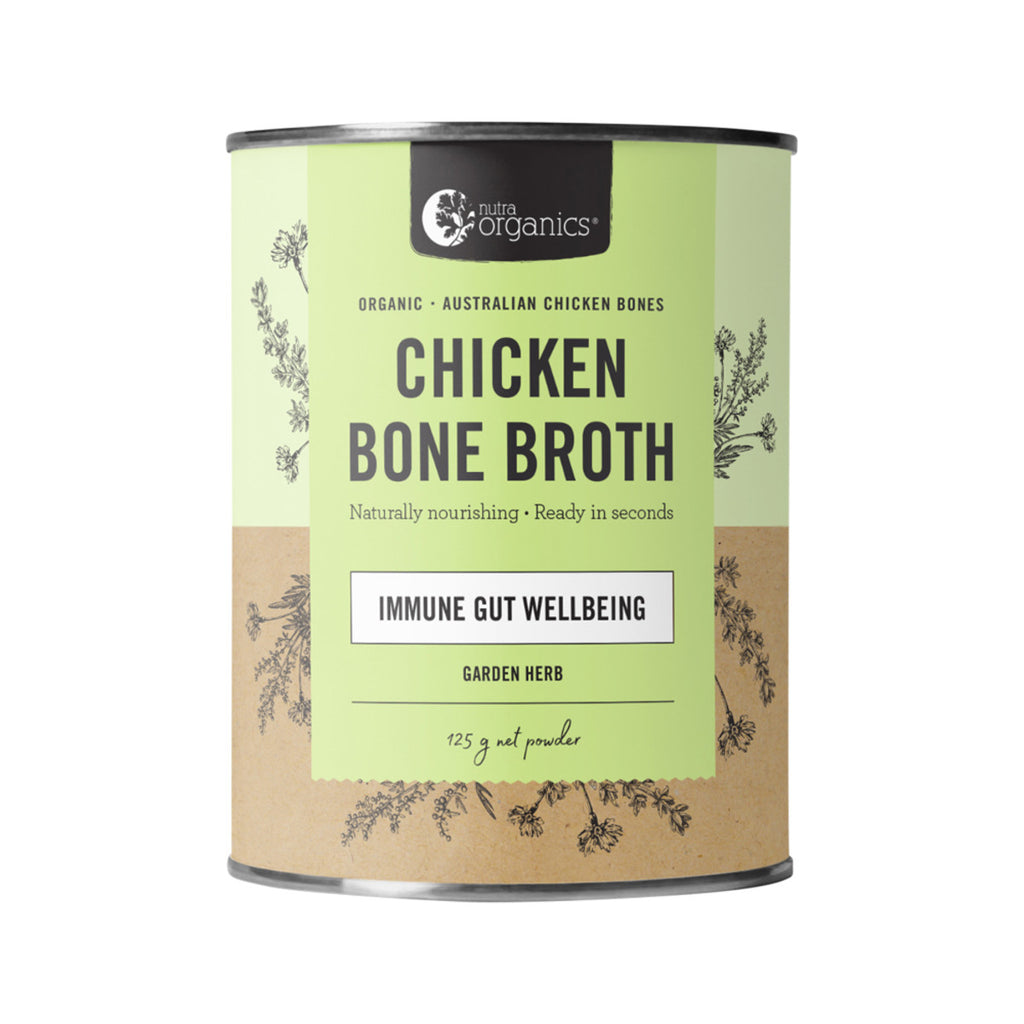 Nutra Organics - Bone Broth - Chicken - Garden Herb (125g)