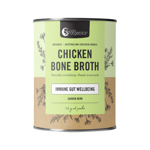 Nutra Organics - Bone Broth - Chicken - Garden Herb (125g)