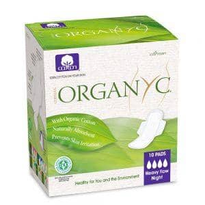 Organyc - Organic Cotton Pads - Heavy Flow  (10 pack)