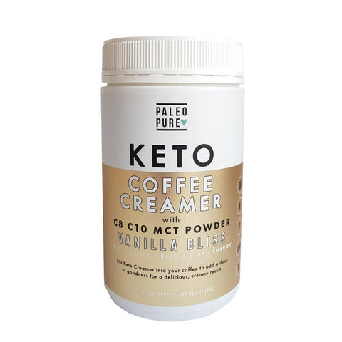 Paleo Pure - Keto Coffee Creamer - Vanilla Bliss (250g)