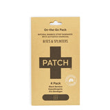 Patch -  On-the-Go Bamboo Bandages - Bites and Splinters with Activated Charcoal (4 pack)