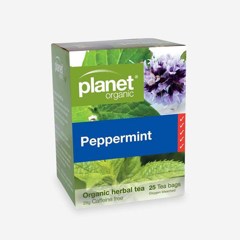 Planet Organic - Herbal Tea Bags - Peppermint (25 Pack)