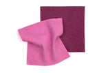 Retrokitchen - Compostable Organic Dyed Sponge Cloth Set - Plum (2 Pack)
