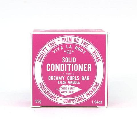 Viva La Body - Solid Conditioner - Creamy Curls (55g)