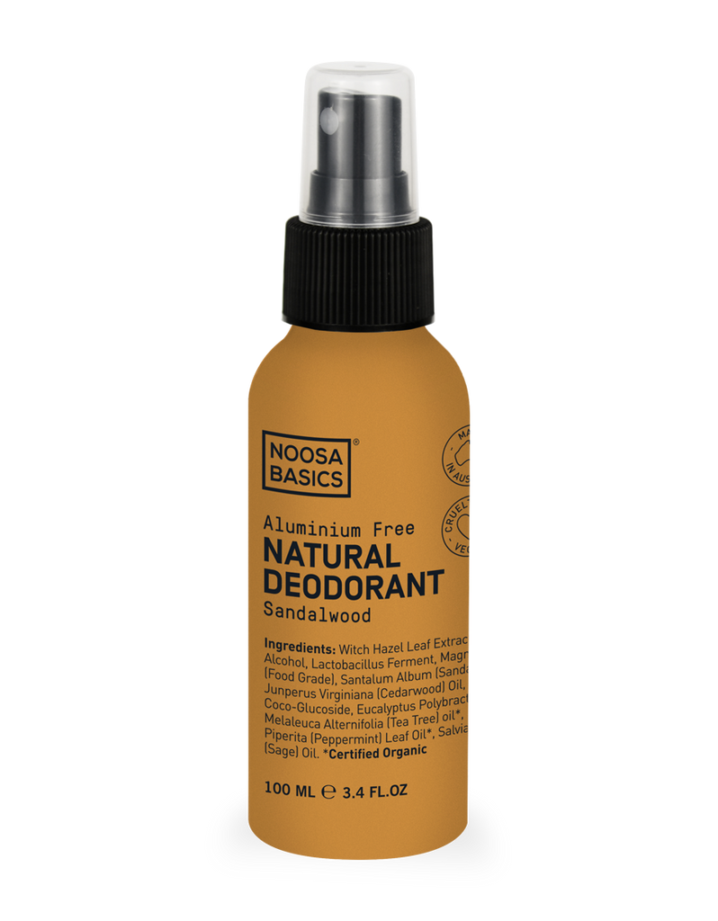 Noosa Basics - Natural Deodorant Spray - Sandalwood (100ml)