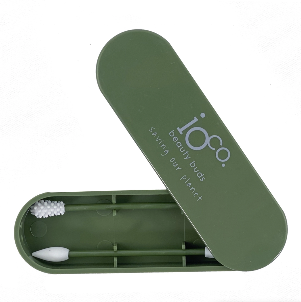 ioCO. - Reusable Beauty Buds - Olive Green (2 Pack)