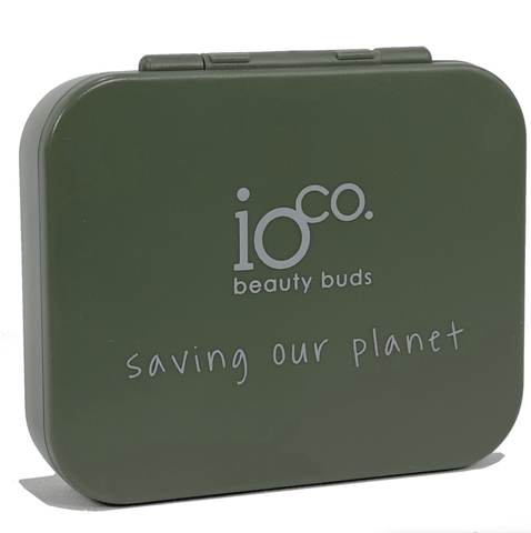 ioCO. - Reusable Beauty Buds - Olive Green (4 Pack)