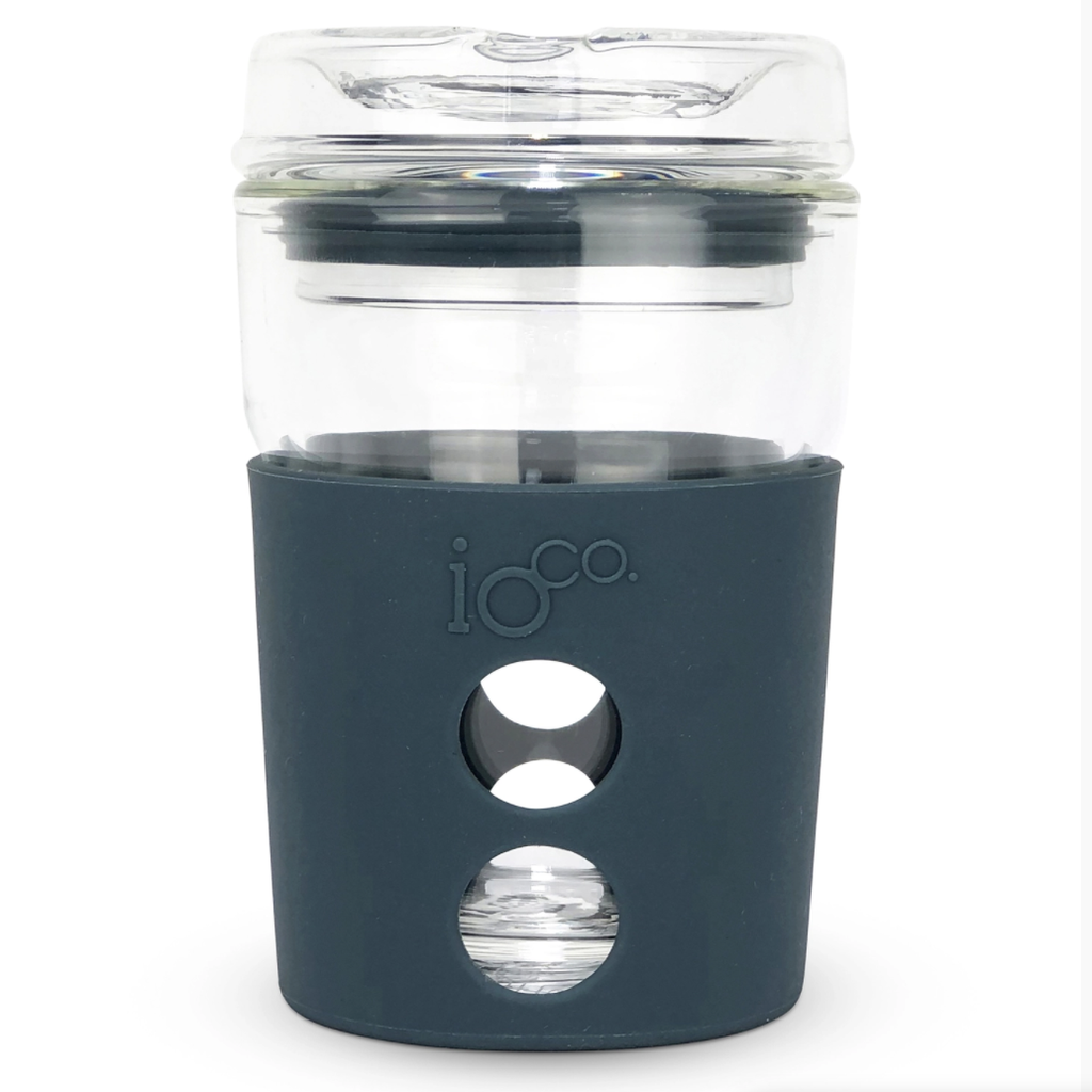 IOco -  All Glass Piccolo Coffee Traveller - Midnight (4oz)