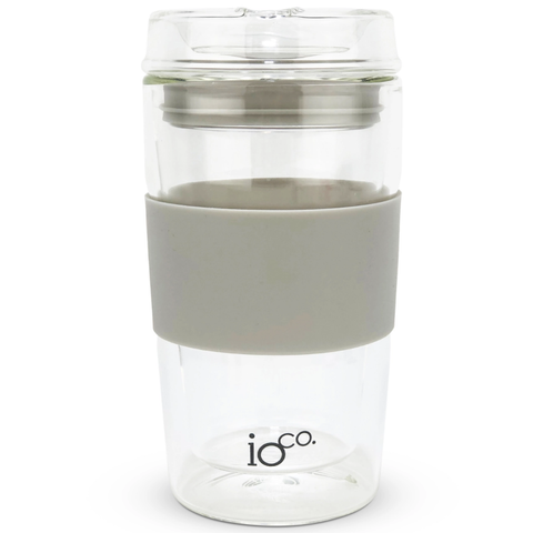 IOco -  All Glass Tea and Coffee Traveller - Warm Latte (12oz)