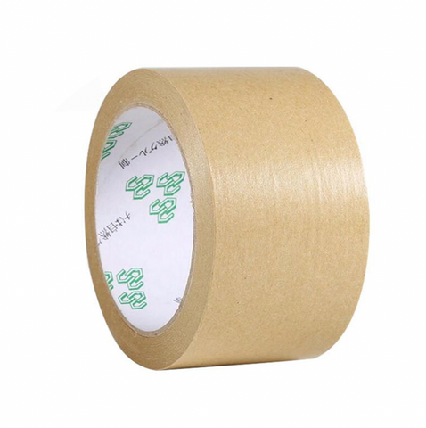 Bare & Co. - Biodegradable Brown Paper Tape - 50 Rolls (40 meters each)
