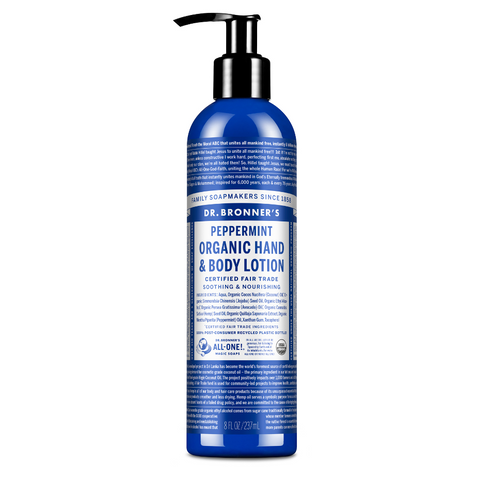 Dr Bronners - Organic Hand & Body Lotion - Peppermint (237ml)