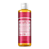 Dr Bronners - 18 in 1 Pure Castile Liquid Soap - Rose (237ml)