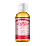 Dr Bronners - 18 in 1 Pure Castile Liquid Soap - Rose (59ml)