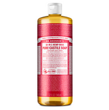 Dr Bronners - 18 in 1 Pure Castile Liquid Soap - Rose (946ml)