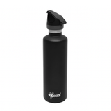 Cheeki - Insulated Active Bottle with Tri-Tech Sports Lid - Matte Black (600ml)
