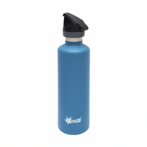 Cheeki - Insulated Active Bottle with Tri-Tech Sports Lid - Topaz (600ml)