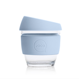 JOCO - Reusable Glass Cup - Vintage Blue (Small 8oz)