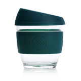 JOCO - Reusable Glass Cup - Deep Teal (Small 8oz)