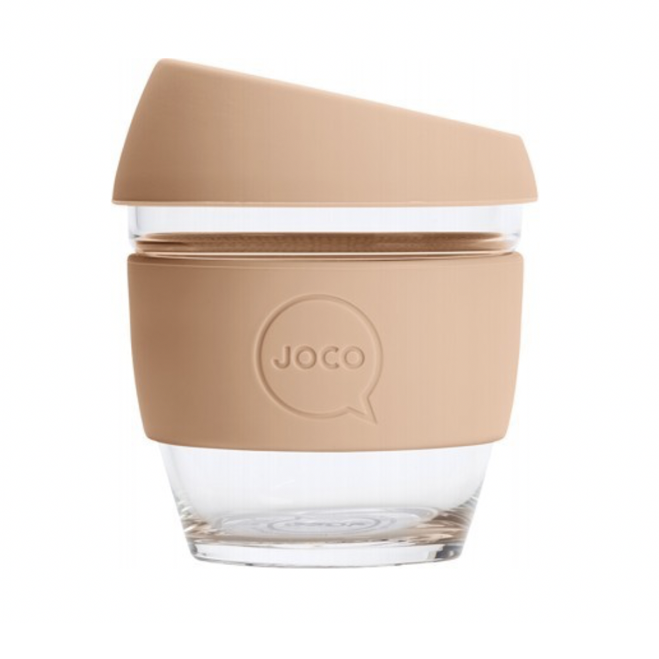 JOCO - Reusable Glass Cup - Amberlight (Small 8oz)
