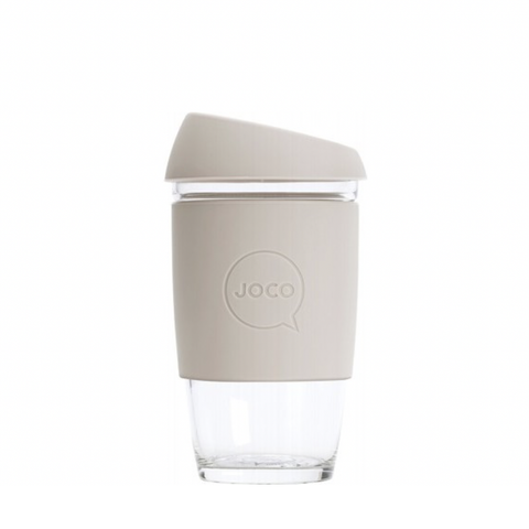 JOCO - Reusable Glass Cup - Sandstone (Extra Small 6oz)