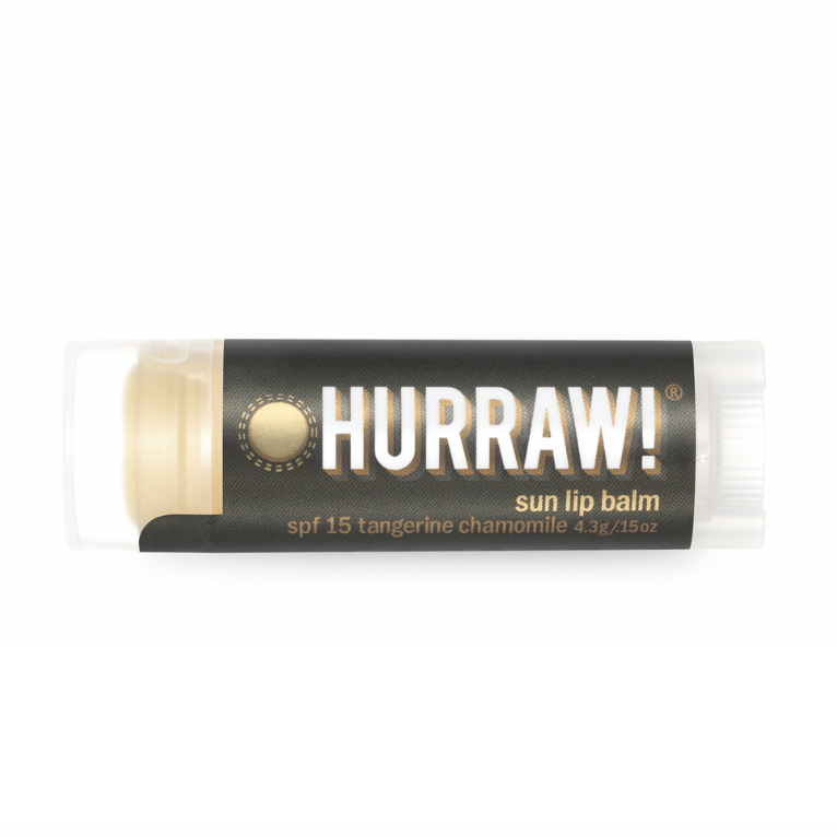 Hurraw! - Vegan Lip Balm - Sun SPF 15 Tangerine Chamomile (4.3g)