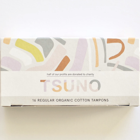 Tsuno - Organic Cotton Tampons - Regular (16 pack)
