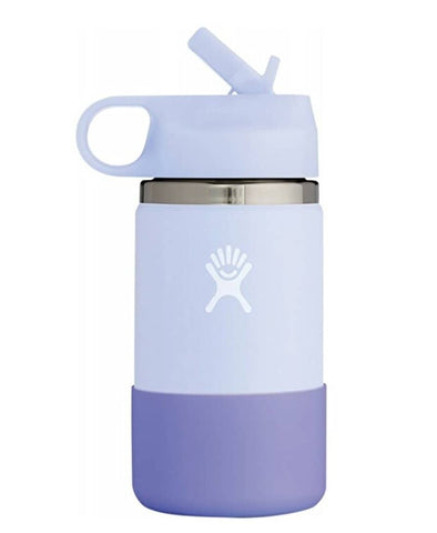 Hydro Flask - Double Insulated Wide Mouth Kids Bottle with Straw Lid - Fog (354ml)