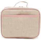 SoYoung - Raw Linen Insulated Lunch Box  - Neo Rainbow