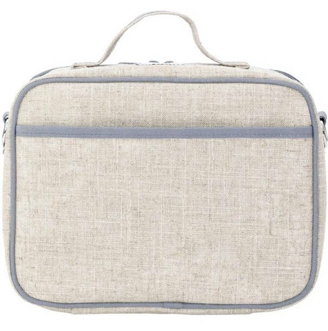 SoYoung - Raw Linen Insulated Lunch Box  - Wee Gallery Nordic