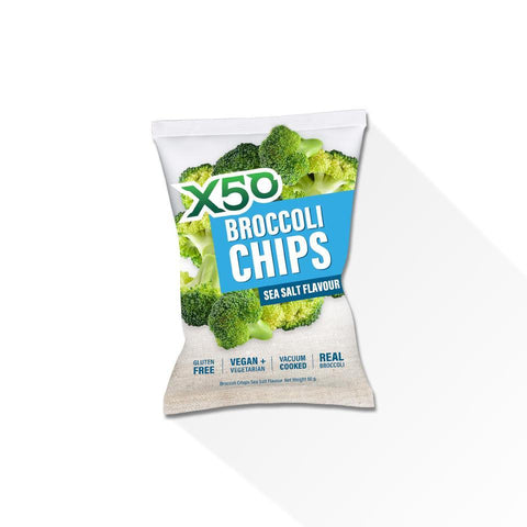 X50 - Broccoli Chips - Sea Salt (60g)