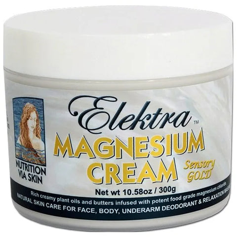 Elektra Magnesium - Magnesium Cream - Sensory Gold (300g)