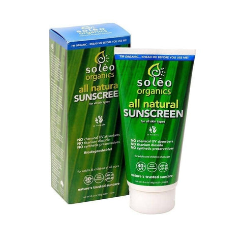 Soleo Organics - Broad protection SPF 30 Sunscreen 80g