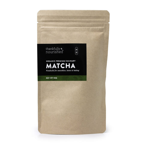 Thankfully Nourished - Organic Premium Culinary Matcha (90g)