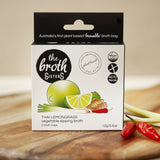 The Broth Sisters - Vegetable Sipping Broth Bags - Thai Lemongrass (2 Broth Bags)