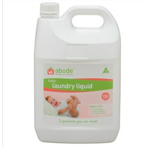 Abode - Laundry Liquid - Baby Fragrance Free (Bulk 4L)