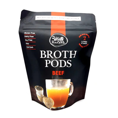 Boneafide Broth Co. - Broth Pods - Beef (8 Bombs - Makes 2L)