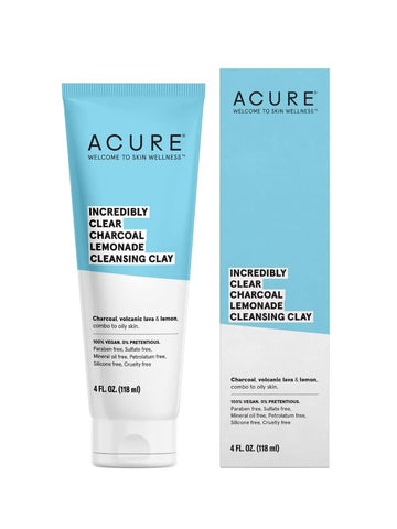 Acure - Incredibly Clear™ Clear Charcoal Lemonade Cleansing Clay (118ml)