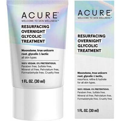 ACURE - Resurfacing Overnight Glycolic Treatment (30ml)