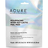 Acure - Resurfacing Inter-Gly-Lactic Peel Pads - 10 pack