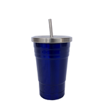 Bare & Co. - Kids Insulated Drink Tumbler - Electric Blue (250ml)