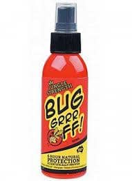 Bug-grrr Off - Natural Insect Protection 6 Hour Jungle Strength - Spray(100ml)
