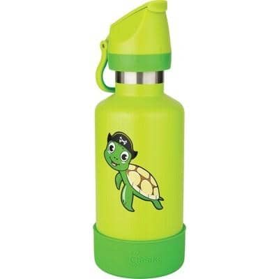 Cheeki - Insulated Kids Bottle - Taj the Turtle (400ml)