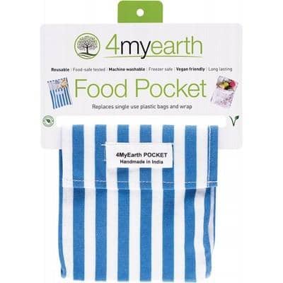 4myearth - Food Pocket - Denim Stripe