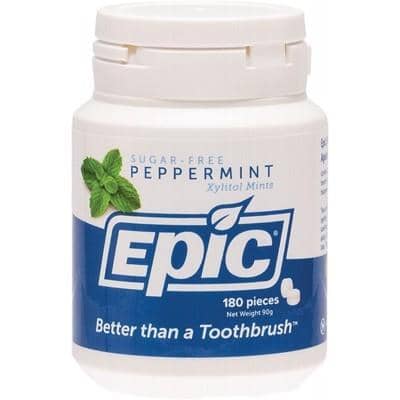 Epic - Xylitol Dental Mints - Peppermint (180)