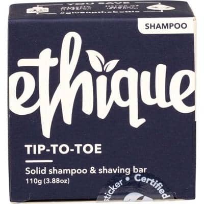 Ethique - Solid Shampoo and Shaving Bar - Tip-to-Toe (110g)