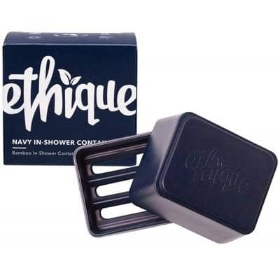 Ethique - Bamboo and Cornstarch In-Shower Container - Navy