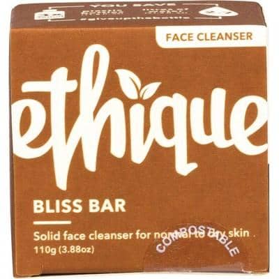 Ethique - Face Cleansing Bar - Bliss Bar for Normal to Dry Skin (110g)