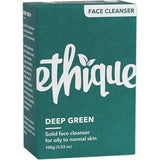 Ethique - Solid Face Cleanser Bar - Deep Green (100g)