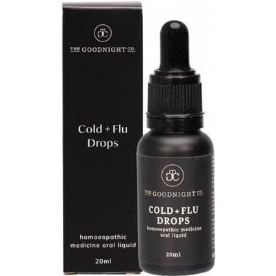 The Goodnight Co. - Homoeopathic Oral Drops - Cold + Flu (20ml)